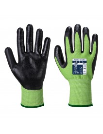 Portwest A645 - Green Cut - Nitrile Foam Gloves